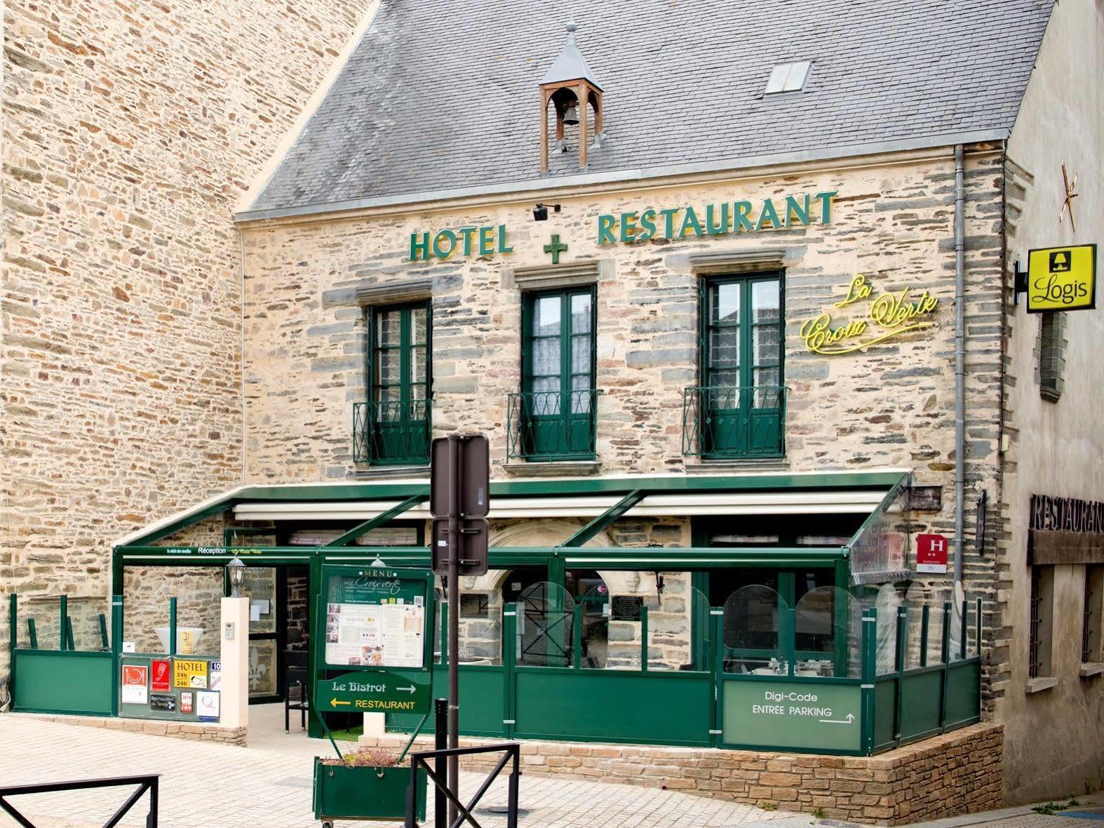 La Croix Verte - Le Relais Des Moulins Bain de Bretagne Bagian luar foto